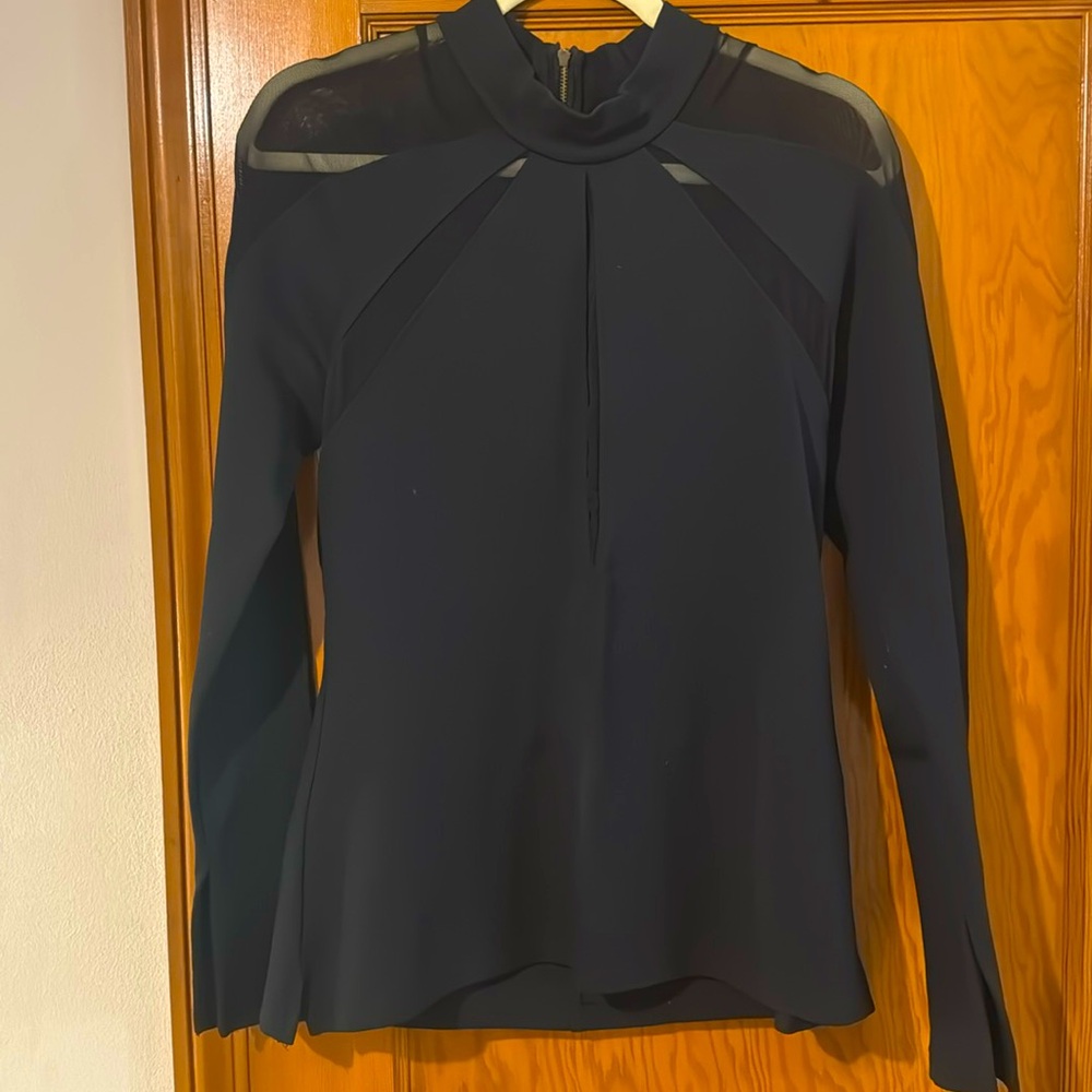 Free People Mesh Long Sleeve